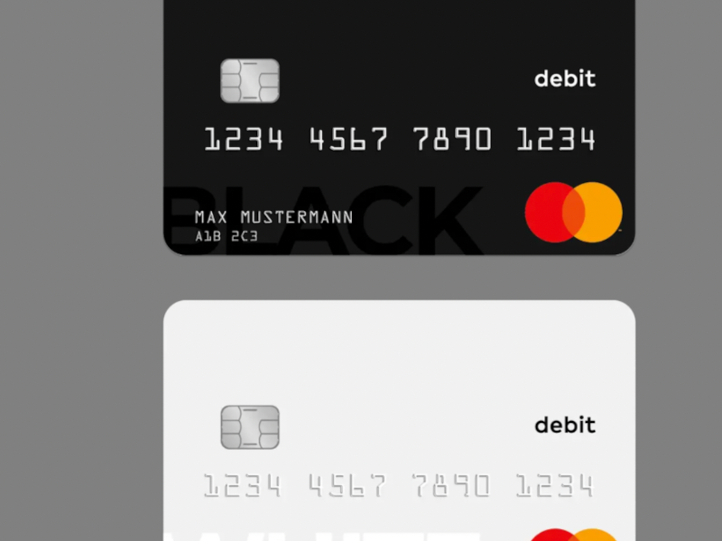 Black&White Smart Debitkarte